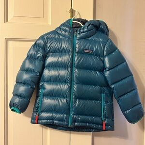 Patagonia Boys' Hi-Loft Down Sweater Hoody